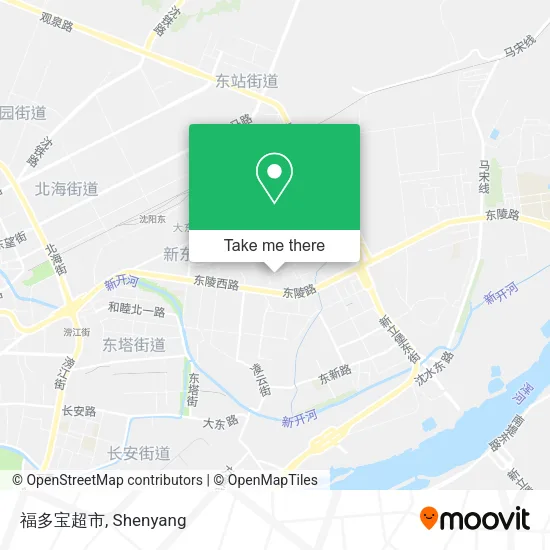 福多宝超市 map