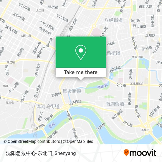 沈阳急救中心-东北门 map
