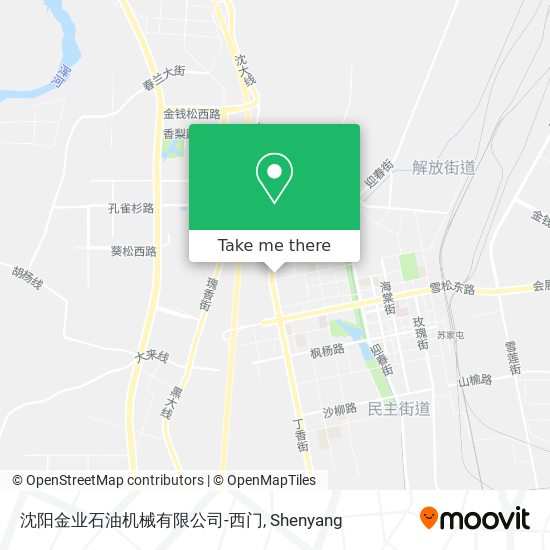 沈阳金业石油机械有限公司-西门 map