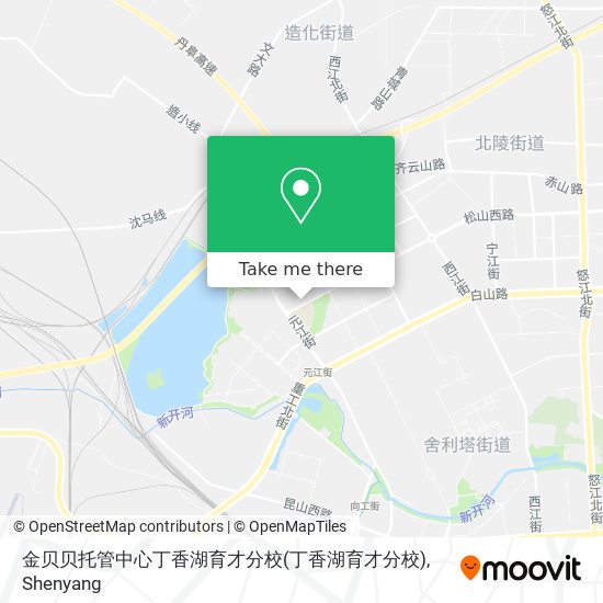 金贝贝托管中心丁香湖育才分校 map