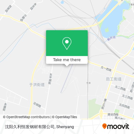 沈阳久利恒发钢材有限公司 map