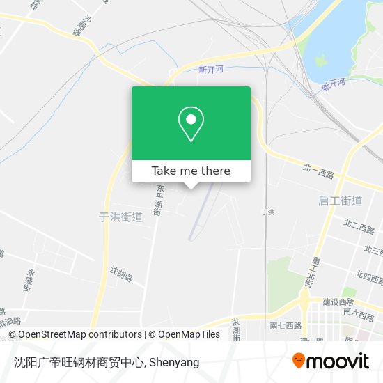沈阳广帝旺钢材商贸中心 map