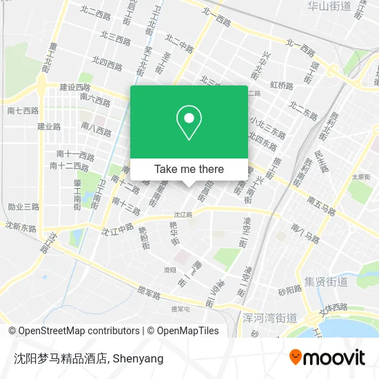 沈阳梦马精品酒店 map
