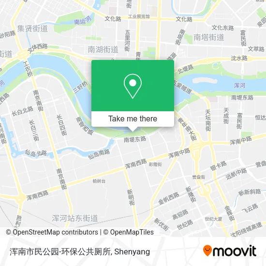 浑南市民公园-环保公共厕所 map