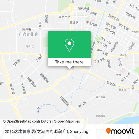 双鹏达建筑康居(龙湖西府原著店) map