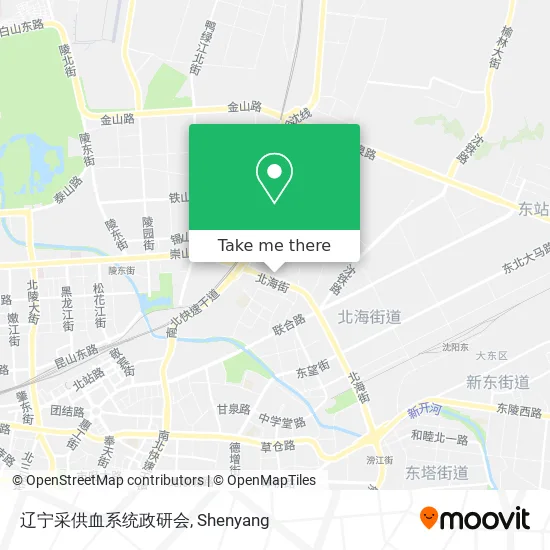 辽宁采供血系统政研会 map