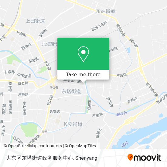 大东区东塔街道政务服务中心 map