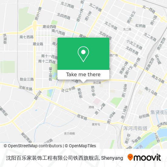 沈阳百乐家装饰工程有限公司铁西旗舰店 map