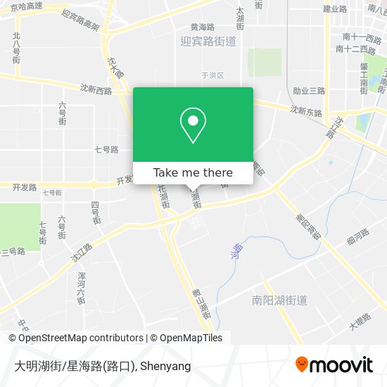 大明湖街/星海路(路口) map