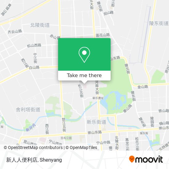新人人便利店 map
