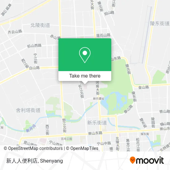 新人人便利店 map