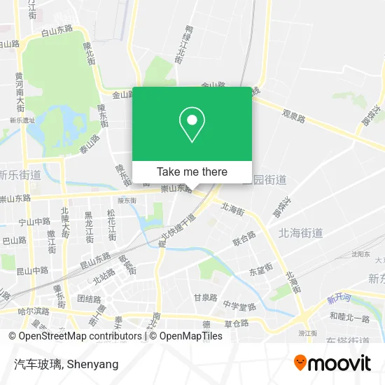 汽车玻璃 map