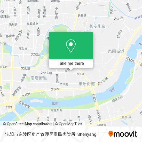 沈阳市东陵区房产管理局富民房管所 map
