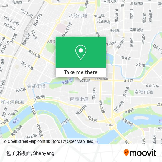 包子粥板面 map