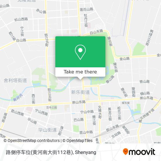 路侧停车位(黄河南大街112巷) map