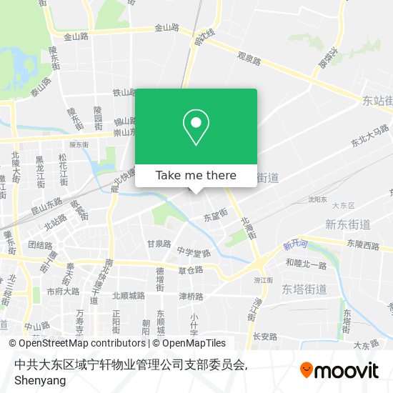 中共大东区域宁轩物业管理公司支部委员会 map