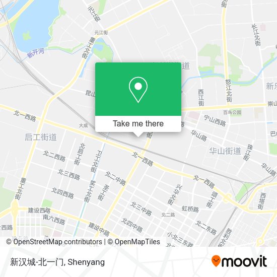 新汉城-北一门 map