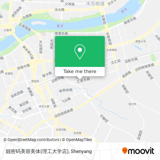 靓密码美容美体(理工大学店) map