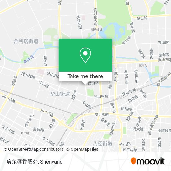 哈尔滨香肠处 map