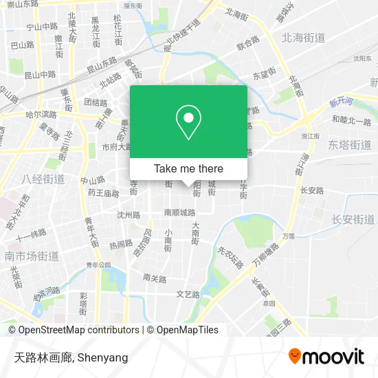 天路林画廊 map