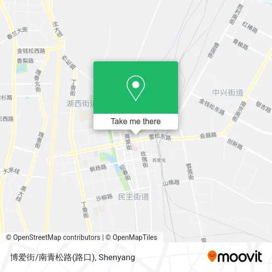 博爱街/南青松路(路口) map