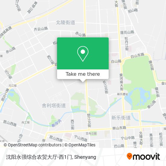 沈阳永强综合农贸大厅-西1门 map