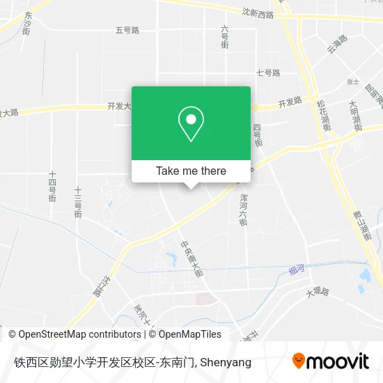 铁西区勋望小学开发区校区-东南门 map