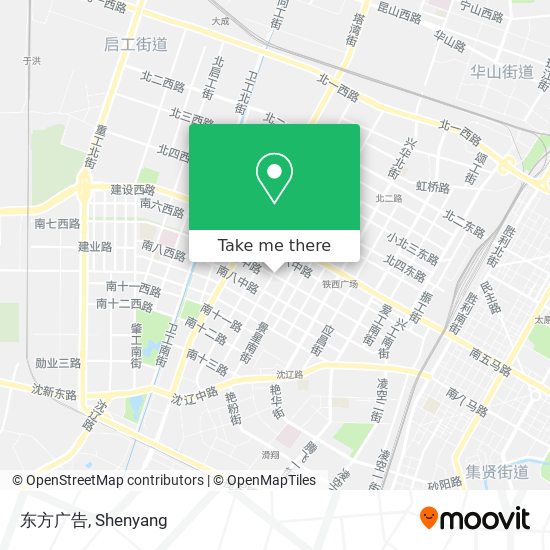 东方广告 map