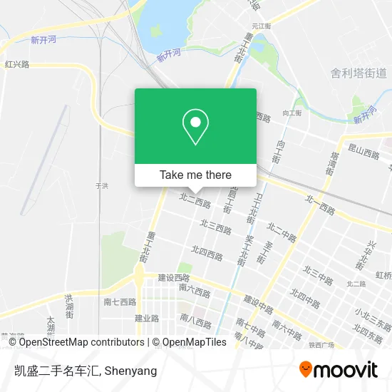 凯盛二手名车汇 map