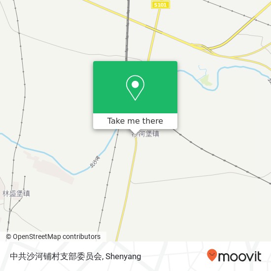 中共沙河铺村支部委员会 map