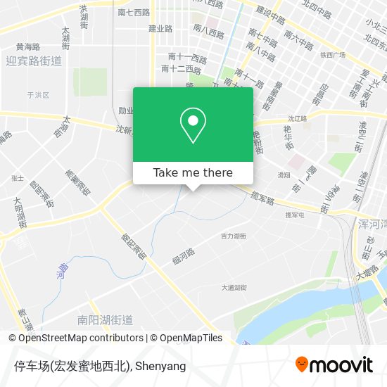 停车场(宏发蜜地西北) map