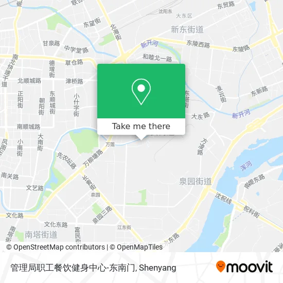 管理局职工餐饮健身中心-东南门 map