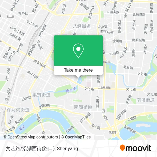 文艺路/沿湖西街(路口) map