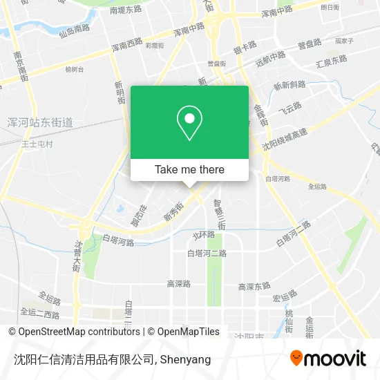 沈阳仁信清洁用品有限公司 map