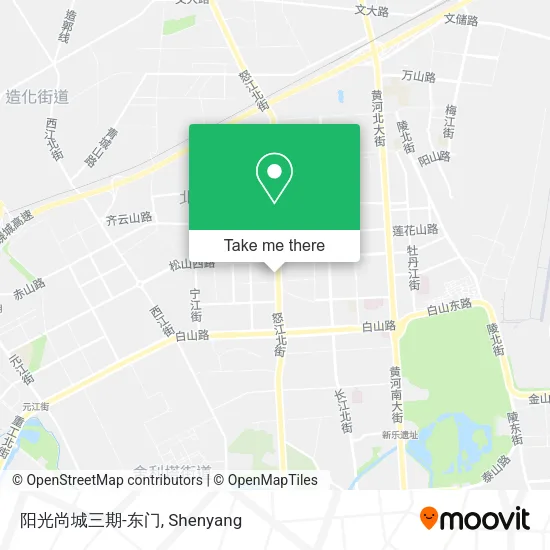 阳光尚城三期-东门 map