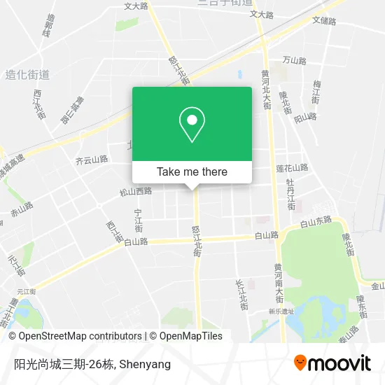 阳光尚城三期-26栋 map