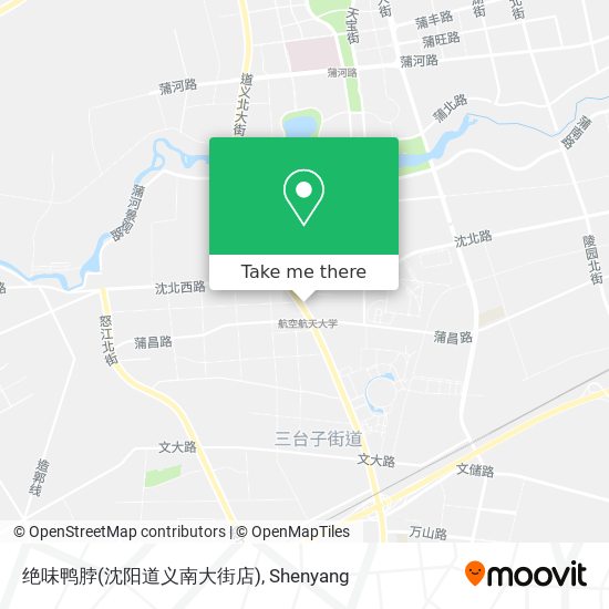 绝味鸭脖(沈阳道义南大街店) map