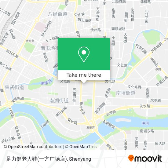 足力健老人鞋(一方广场店) map