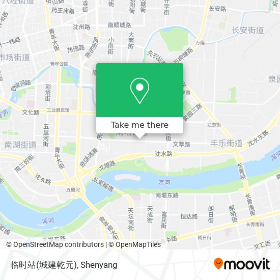 临时站(城建乾元) map
