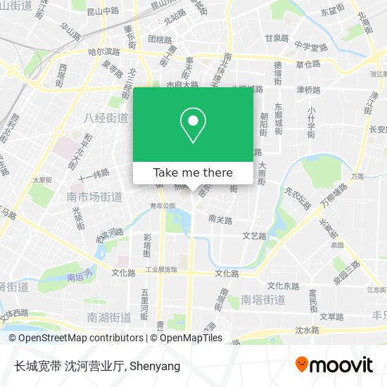 长城宽带  沈河营业厅 map