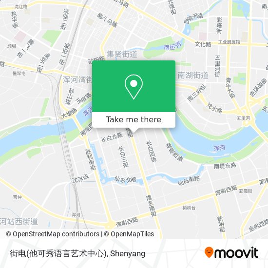 街电(他可秀语言艺术中心) map