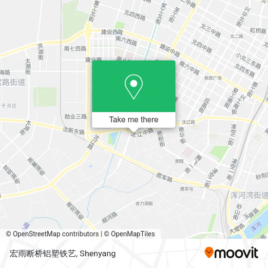 宏雨断桥铝塑铁艺 map