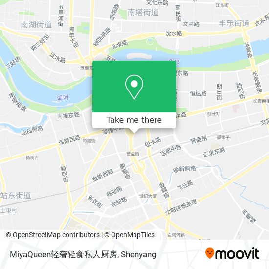 MiyaQueen轻奢轻食私人厨房 map