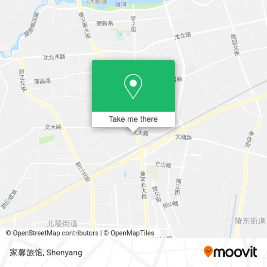 家馨旅馆 map