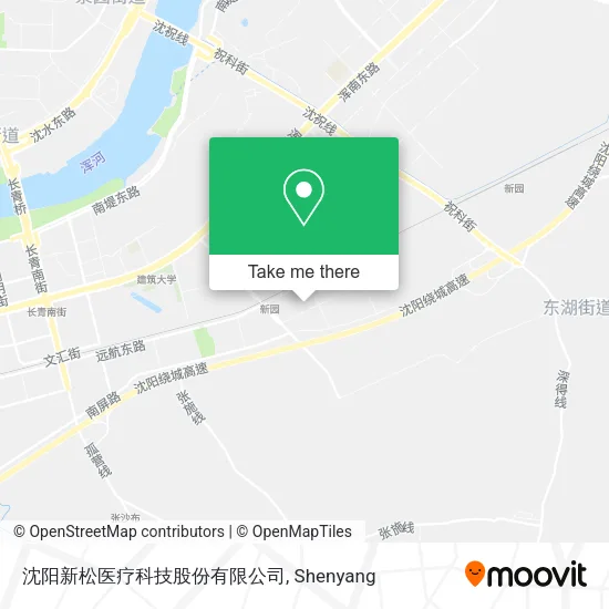 沈阳新松医疗科技股份有限公司 map