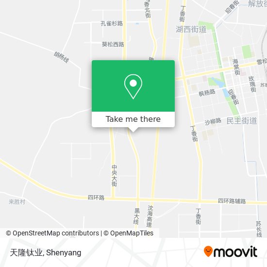 天隆钛业 map