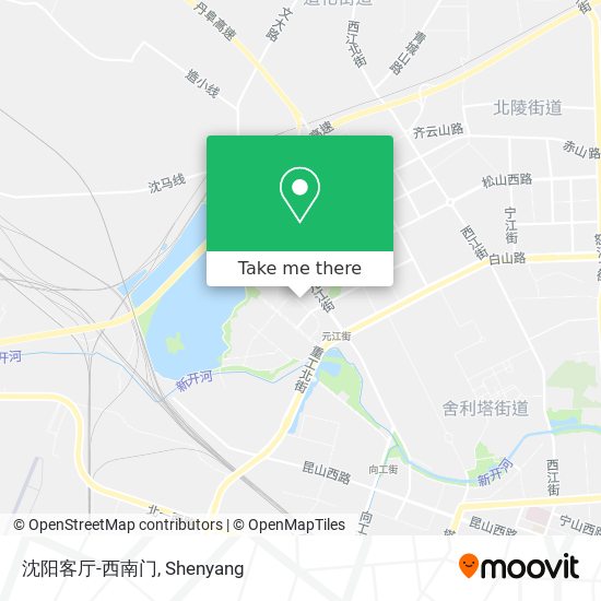 沈阳客厅-西南门 map