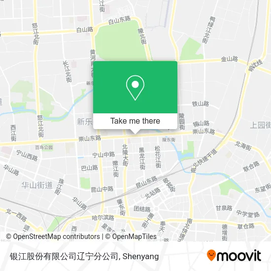 银江股份有限公司辽宁分公司 map