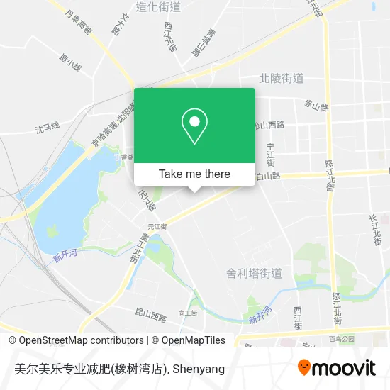 美尔美乐专业减肥(橡树湾店) map