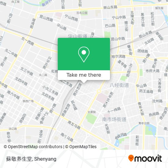 蘇敬养生堂 map